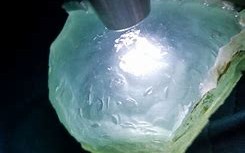冰种海蓝翡翠原石价格的简单介绍