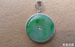 镶嵌精品：飘阳绿平安扣，阳绿戒指及吊坠，叶子，佛公