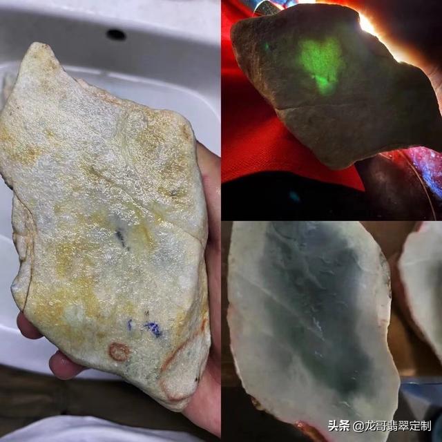 翡翠石头图片大全集岩石玉翡翠原石种类特征有哪些-第2张图片-翡翠网