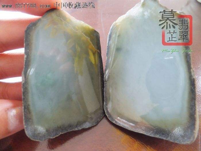 中国翡翠四大摆件国宝茂名国宝翡翠原石-第2张图片-翡翠网