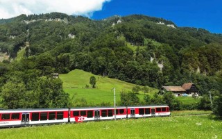 瑞士黄金列车,瑞士黄金列车在中部