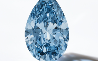 苏富比春拍结束：11.16ct水滴形艳彩蓝钻拍得最高价2500万美元