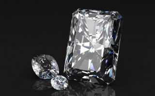 顶级钻石图片大全最最稀有的黑钻石原石图片