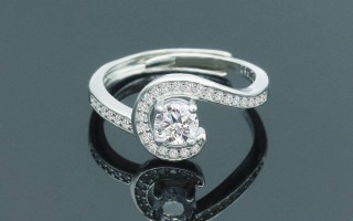 一百万的钻石戒指,100万能买多大的钻戒