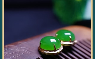 玉石耳环图片女新款红色的好看吗,玉石耳环图片