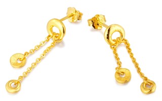 今年最时尚黄金耳环款式图片,今年最时尚黄金耳环款式