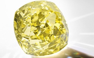 133.03ct艳彩黄钻在Sotheby’s 纽约瑰丽珠宝拍卖以550.77万美元成交