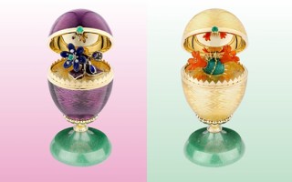 俄罗斯珠宝商Fabergé 推出2枚 Heritage 系列限量版珐琅彩蛋新作
