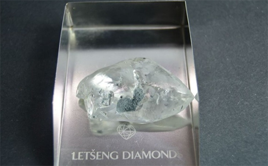 英国钻石开采商在莱索托王国新发现一颗122ct宝石级钻石原石-第1张图片-翡翠网