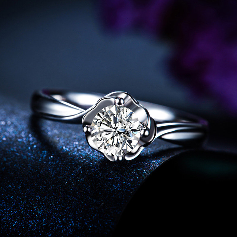 钻石戒指图片女款钻石戒指图片女款豪华-第2张图片-翡翠网