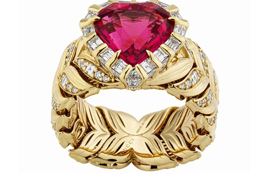 Gucci 古驰 Allegoria 宝石戒指套装 致敬大自然诗意色彩-第2张图片-翡翠网