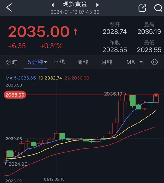 突发！加沙战争扩大 美英对胡塞武装发动联合空袭 金价急涨触及3035、油价跳涨 也门首都传出爆炸声-第1张图片-翡翠网