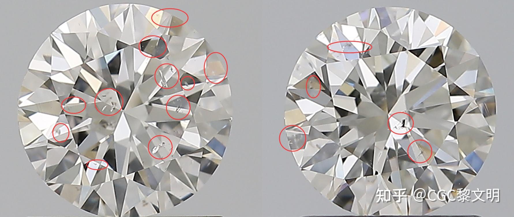 钻石内部净度特征有哪些,钻石净度分级从哪几个角度评判内含物是否影响净度级别