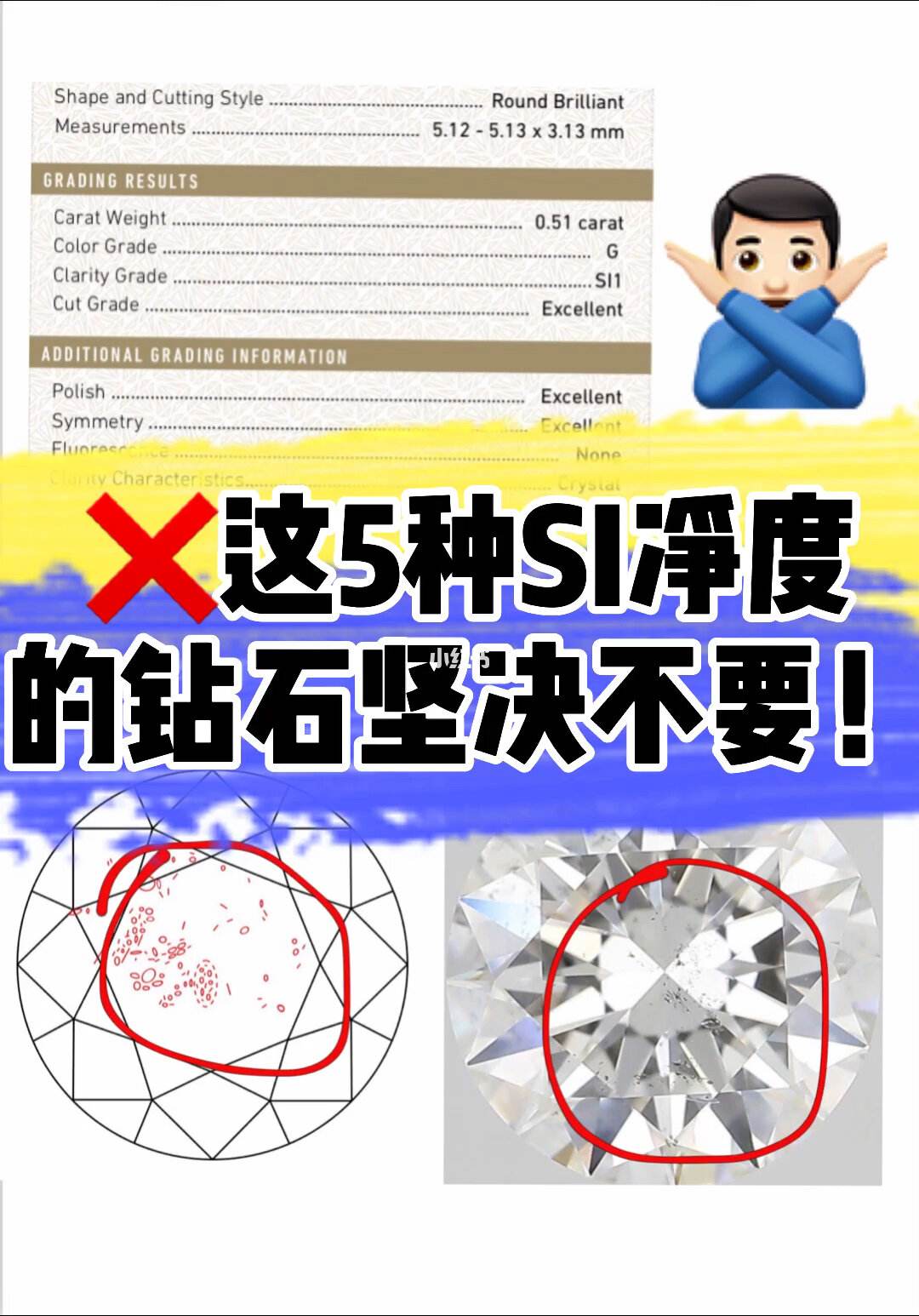 钻石净度是si钻石净度是si,大小18分-第2张图片-翡翠网