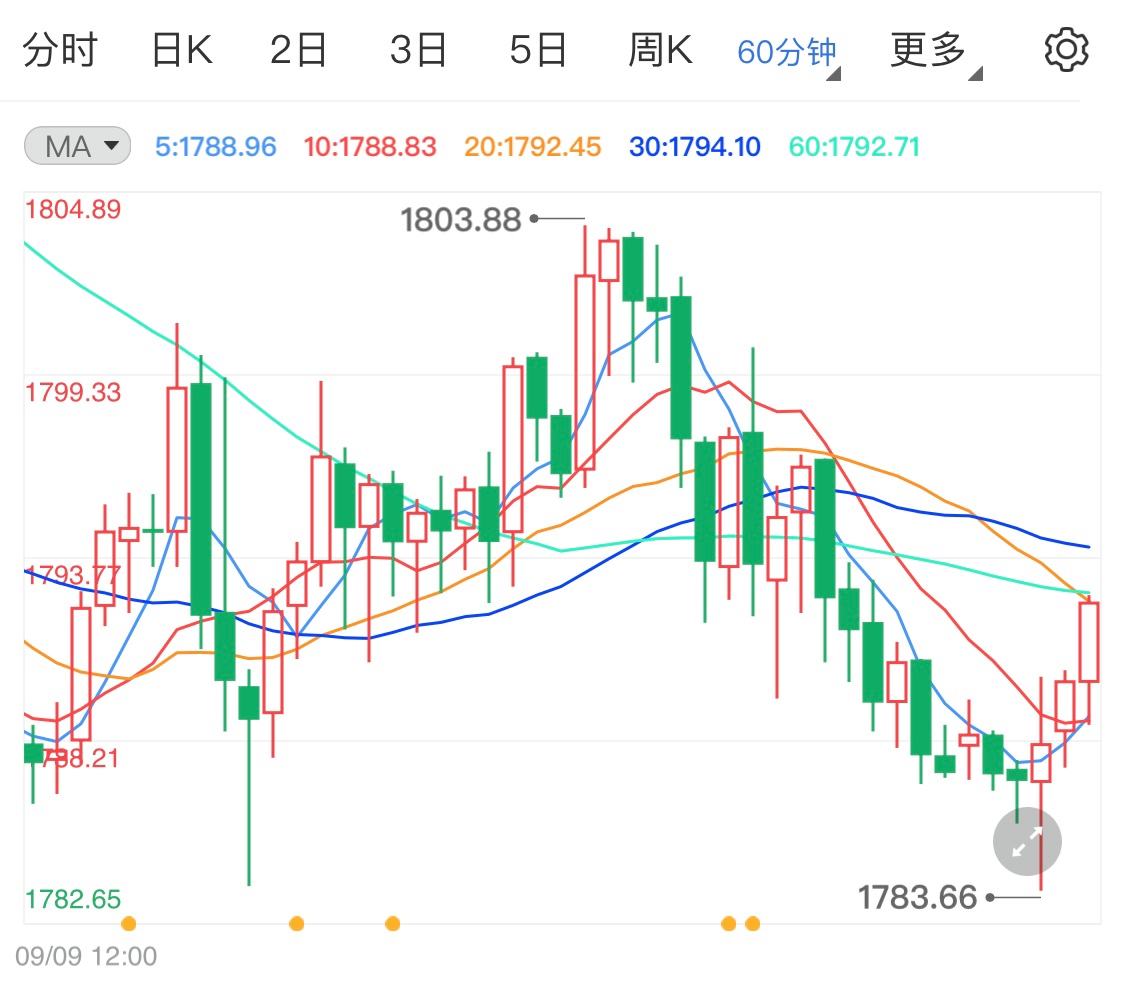 国际金价实时行情今日多少一克人民币国际金价实时行情-第1张图片-翡翠网